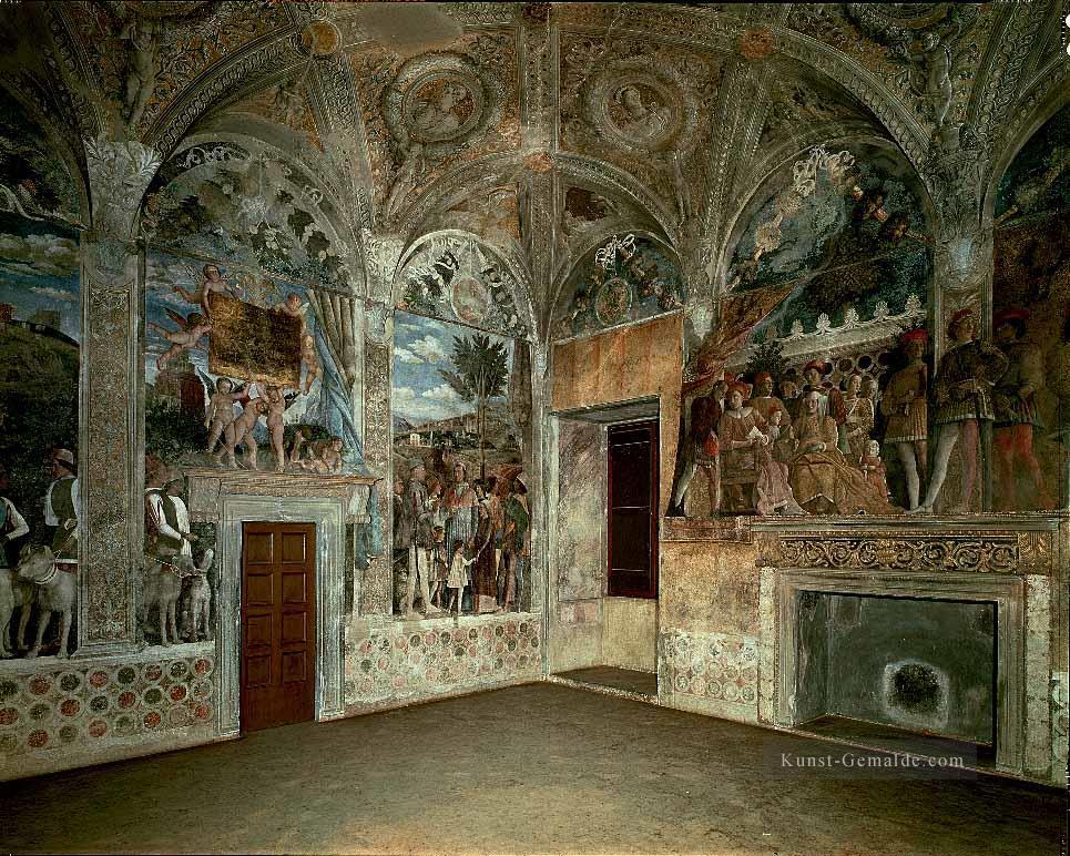 Blick auf den Westen und Norden Walls Renaissance Maler Andrea Mantegna Ölgemälde